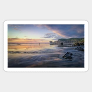 Solitude at Maori Bay Sticker